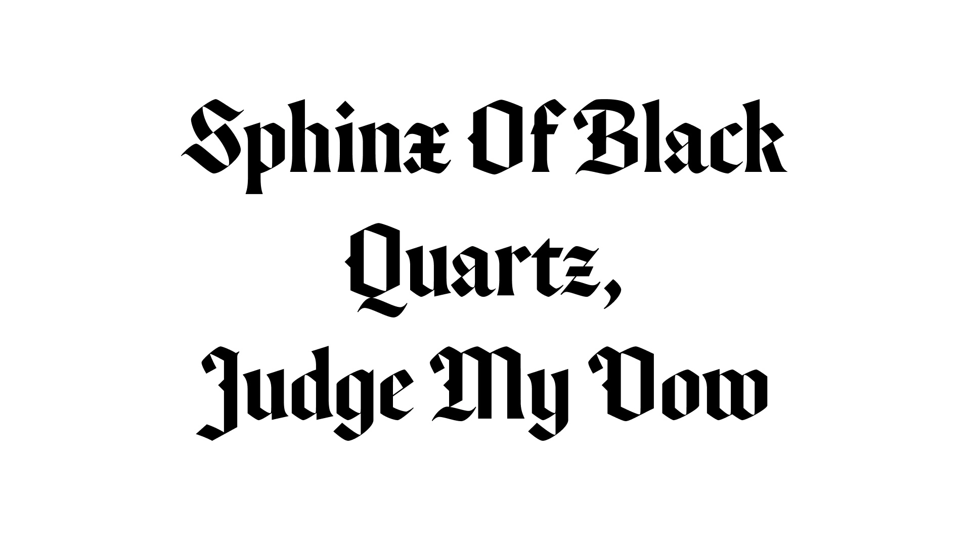 canela blackletter