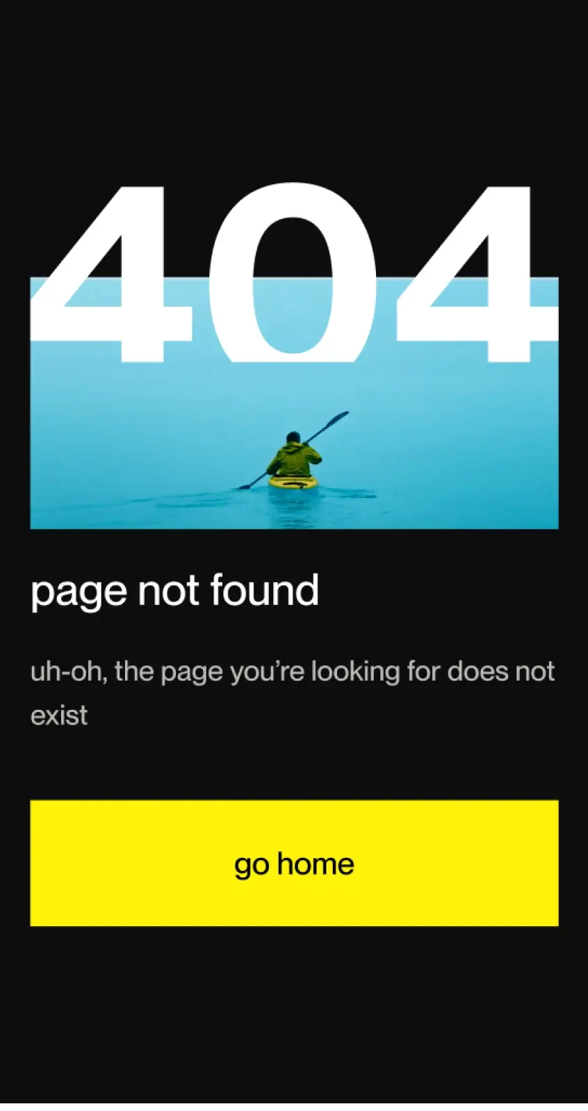 404 page