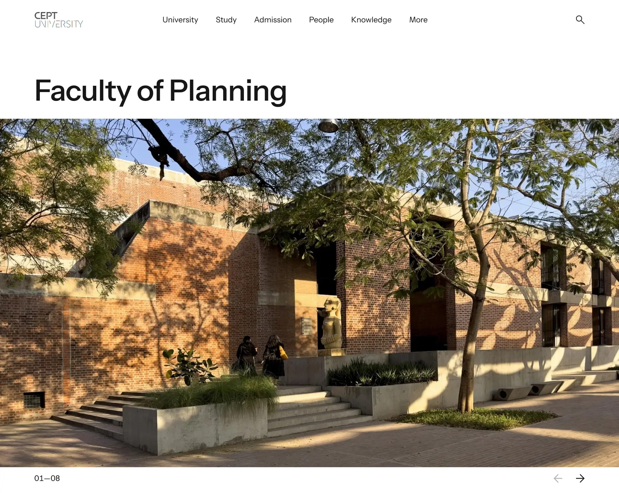 faculty microsite