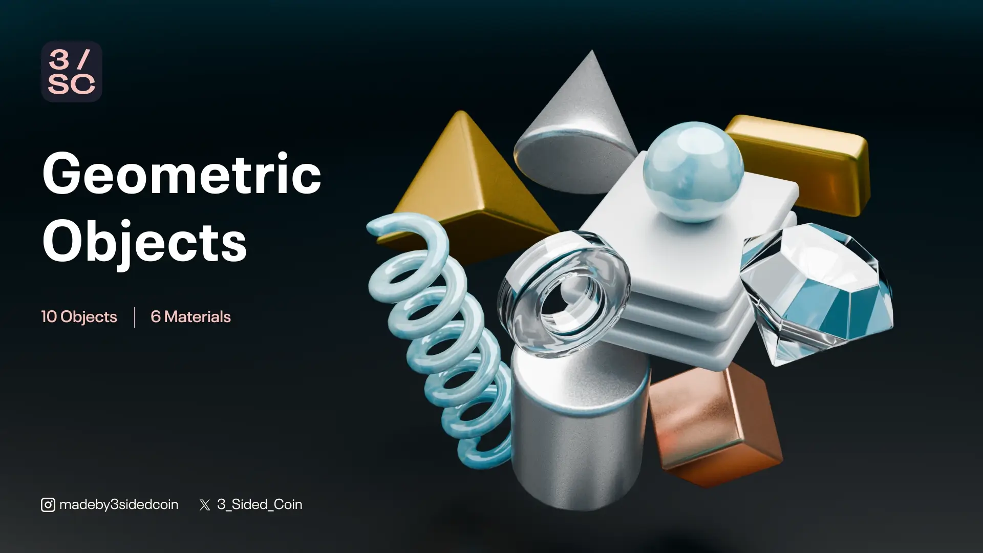 3D Geometric Objects