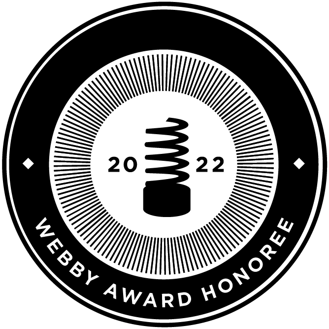 webby honoree 2022 for fiftytwo